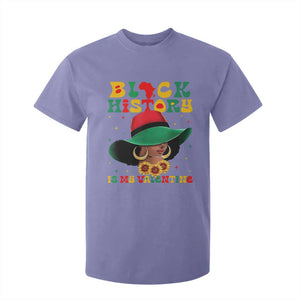 Black History Is My Valentine T Shirt For Kid Women Gift For February - African Pride
