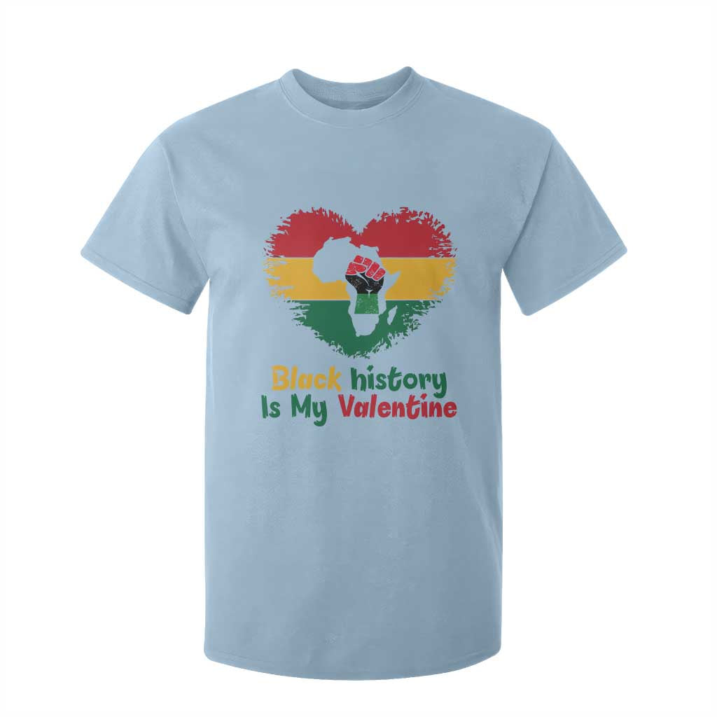 African American Women Pride T Shirt For Kid Black History Is My Valentine - African Pride