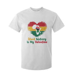 African American Women Pride T Shirt For Kid Black History Is My Valentine - African Pride