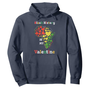 Melanin Queen Black History Month Hoodie Is My Valentine - African Pride