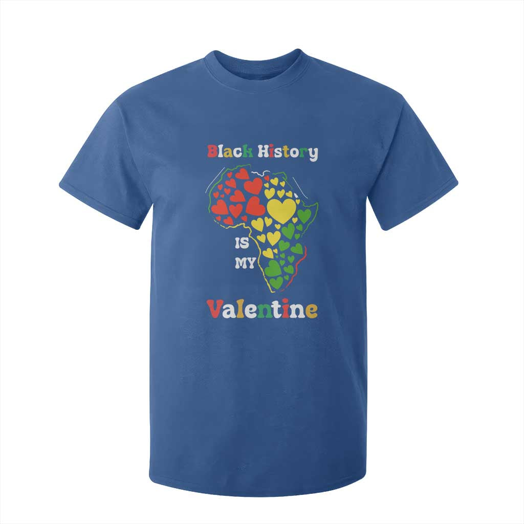 Melanin Queen Black History Month T Shirt For Kid Is My Valentine - African Pride