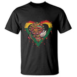 Cute Black Cupid T Shirt Melanin Pride Valentines Day Gift - African Pride