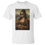 Black Mona Lisa African American T Shirt Black History Month