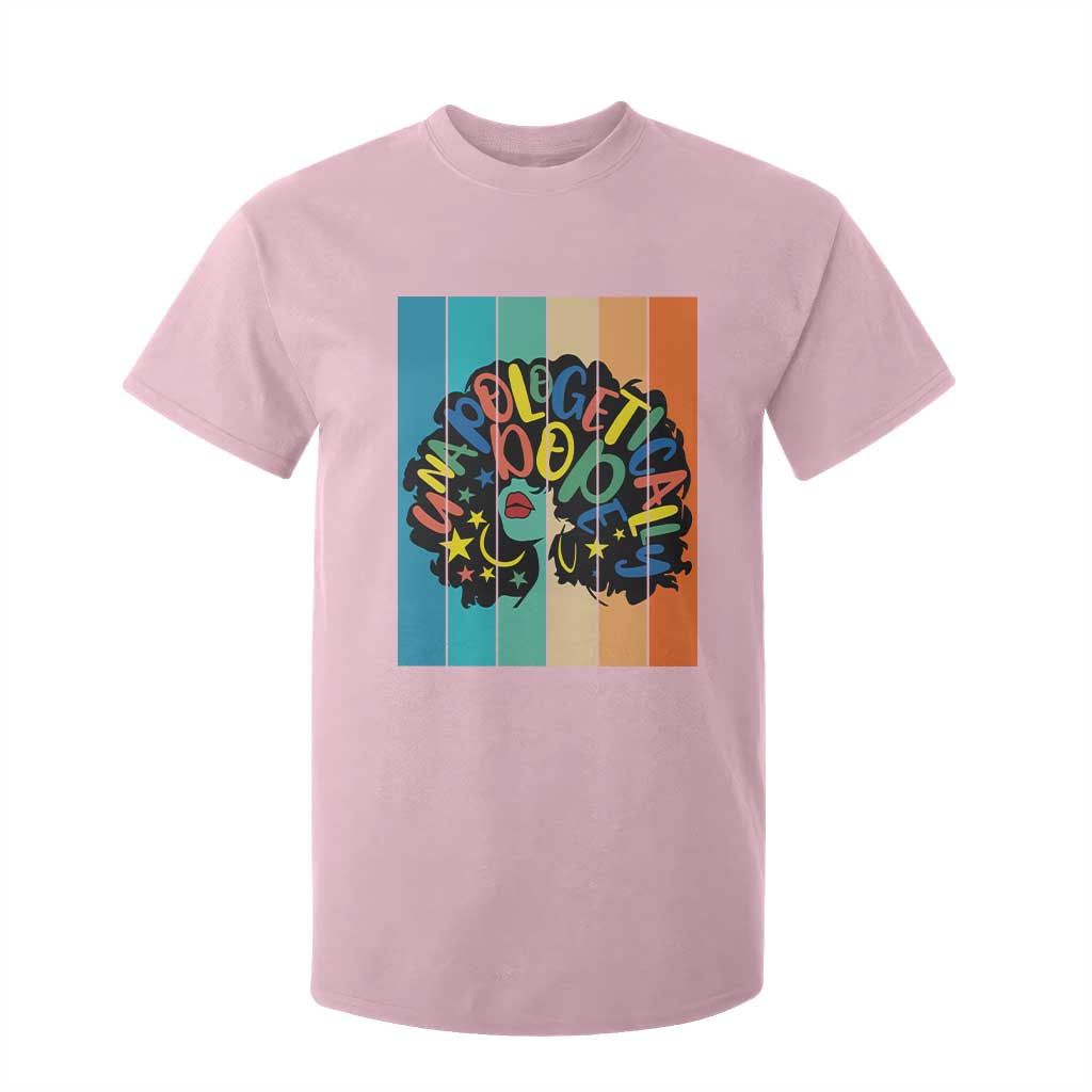 Black Girl Magic Pride T Shirt For Kid Unapologetically Dope Retro Sunset - African Pride