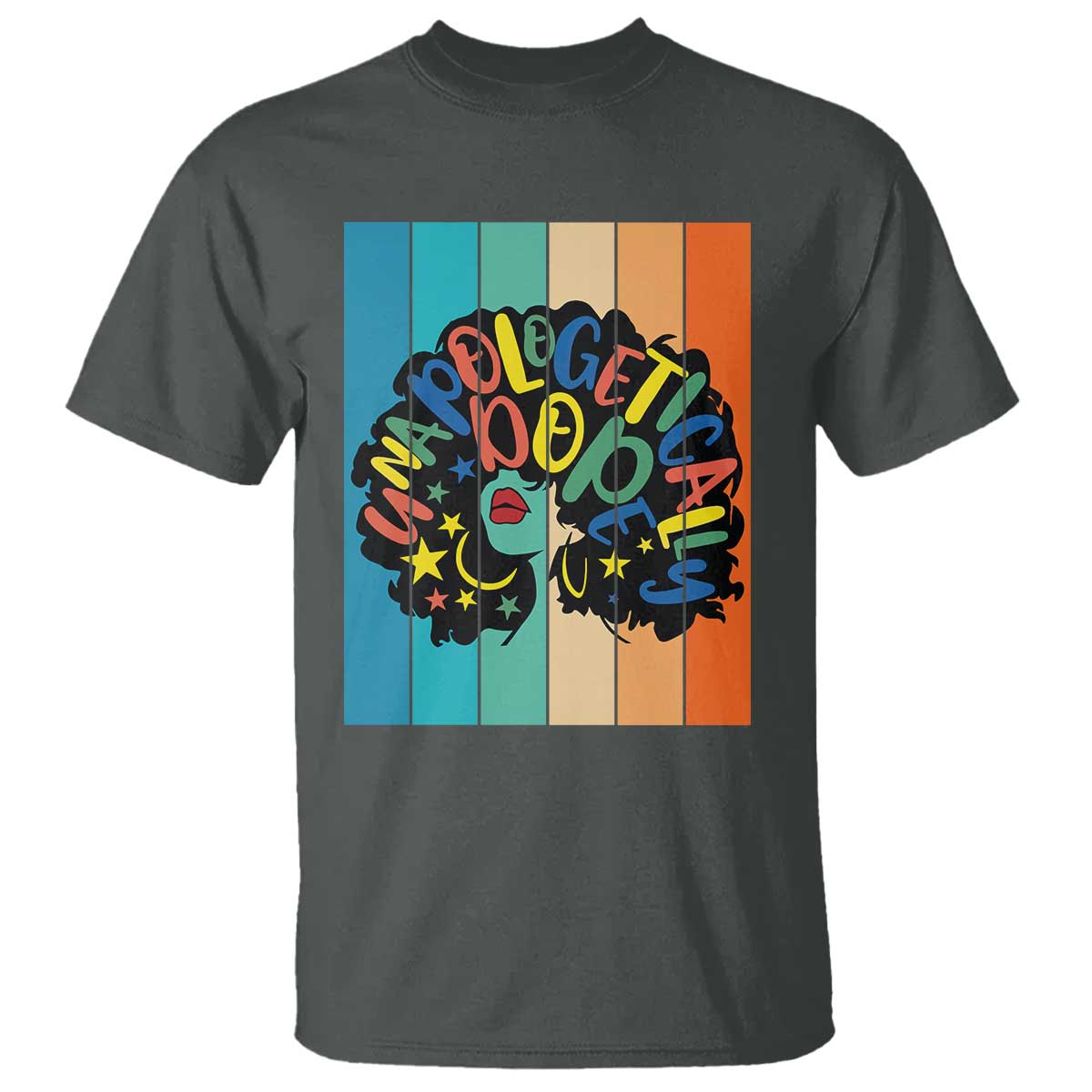 Black Girl Magic Pride T Shirt Unapologetically Dope Retro Sunset - African Pride