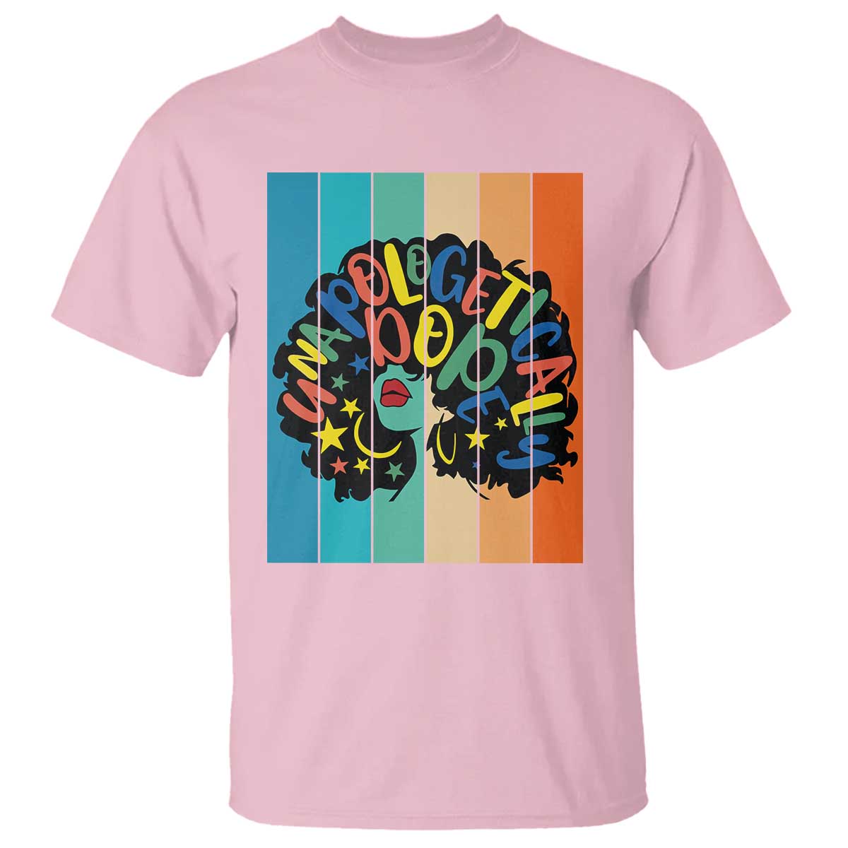 Black Girl Magic Pride T Shirt Unapologetically Dope Retro Sunset - African Pride