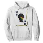 Black Woman Gift Hoodie Melanin Queen Card - African Pride