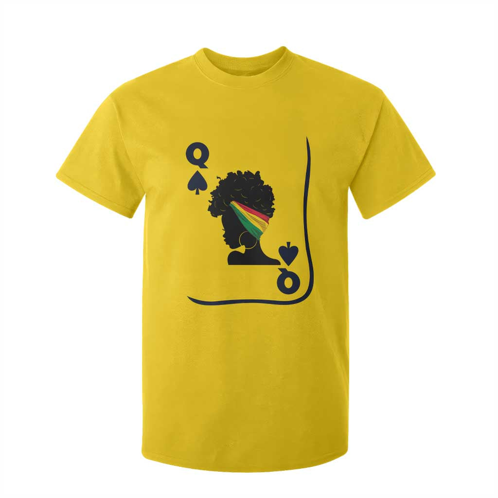 Black Woman Gift T Shirt For Kid Melanin Queen Card - African Pride