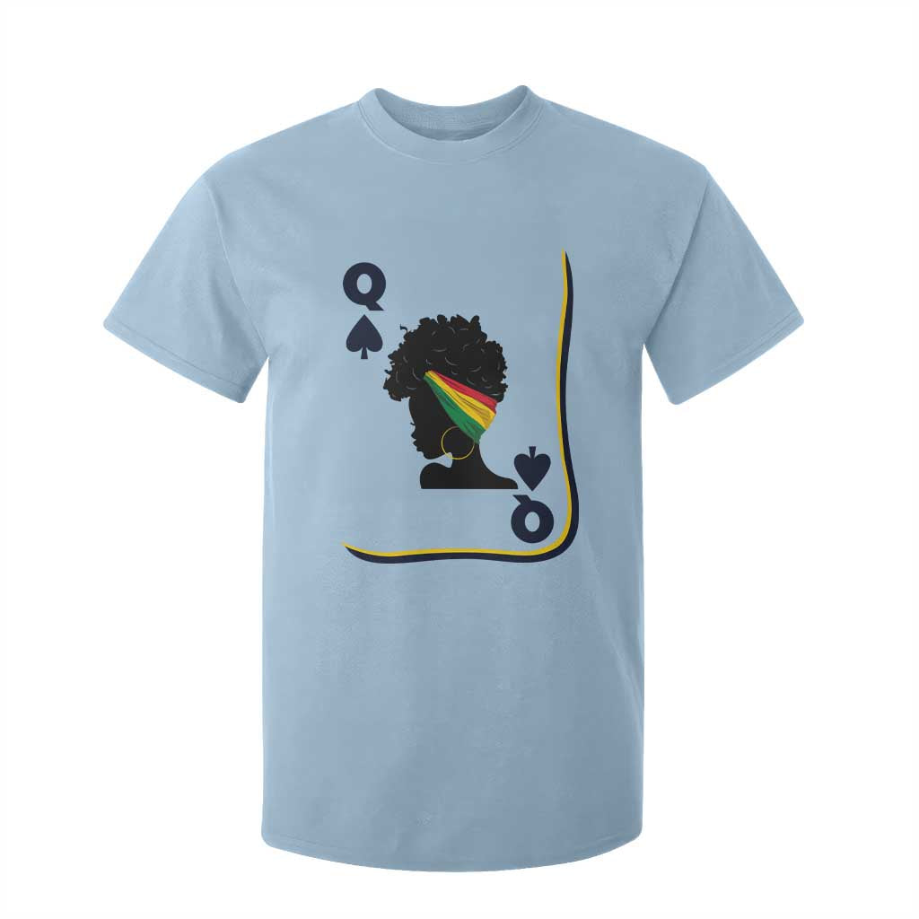 Black Woman Gift T Shirt For Kid Melanin Queen Card - African Pride