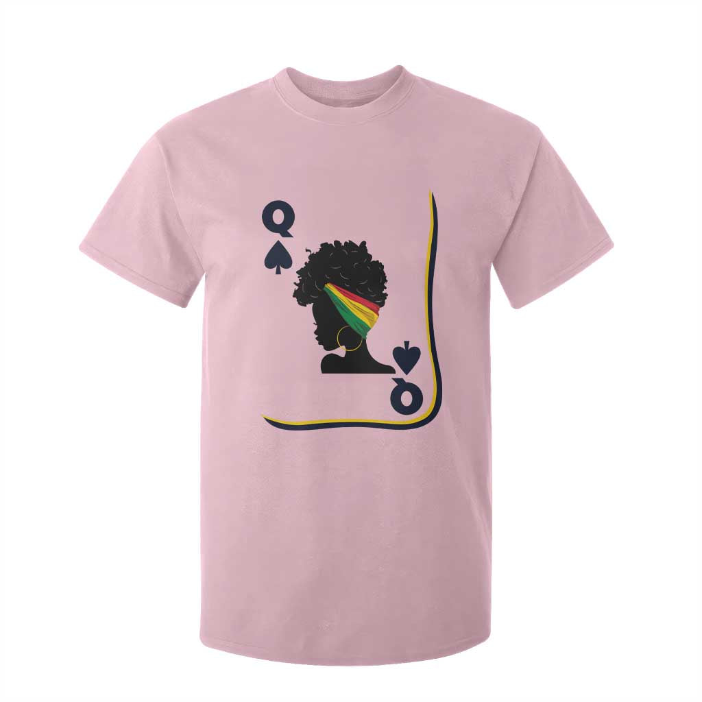 Black Woman Gift T Shirt For Kid Melanin Queen Card - African Pride