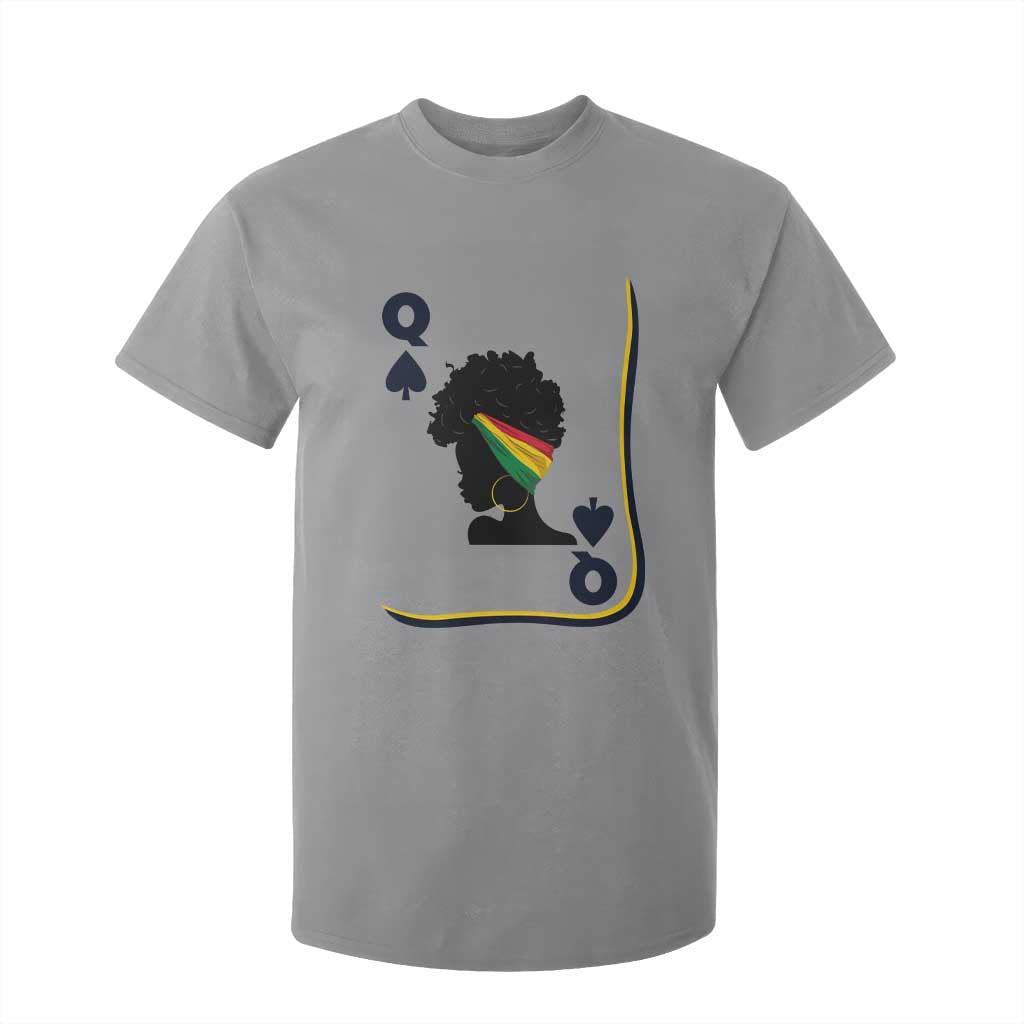 Black Woman Gift T Shirt For Kid Melanin Queen Card - African Pride