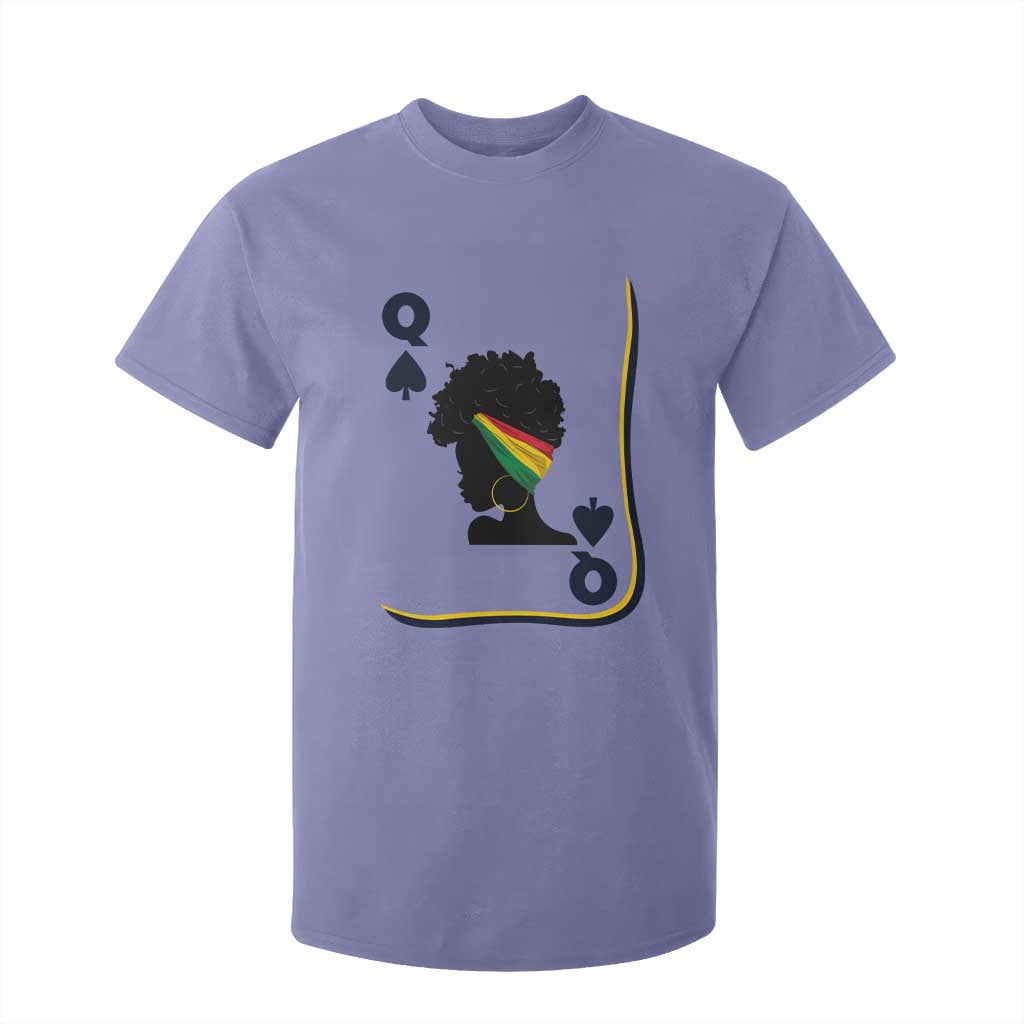 Black Woman Gift T Shirt For Kid Melanin Queen Card - African Pride
