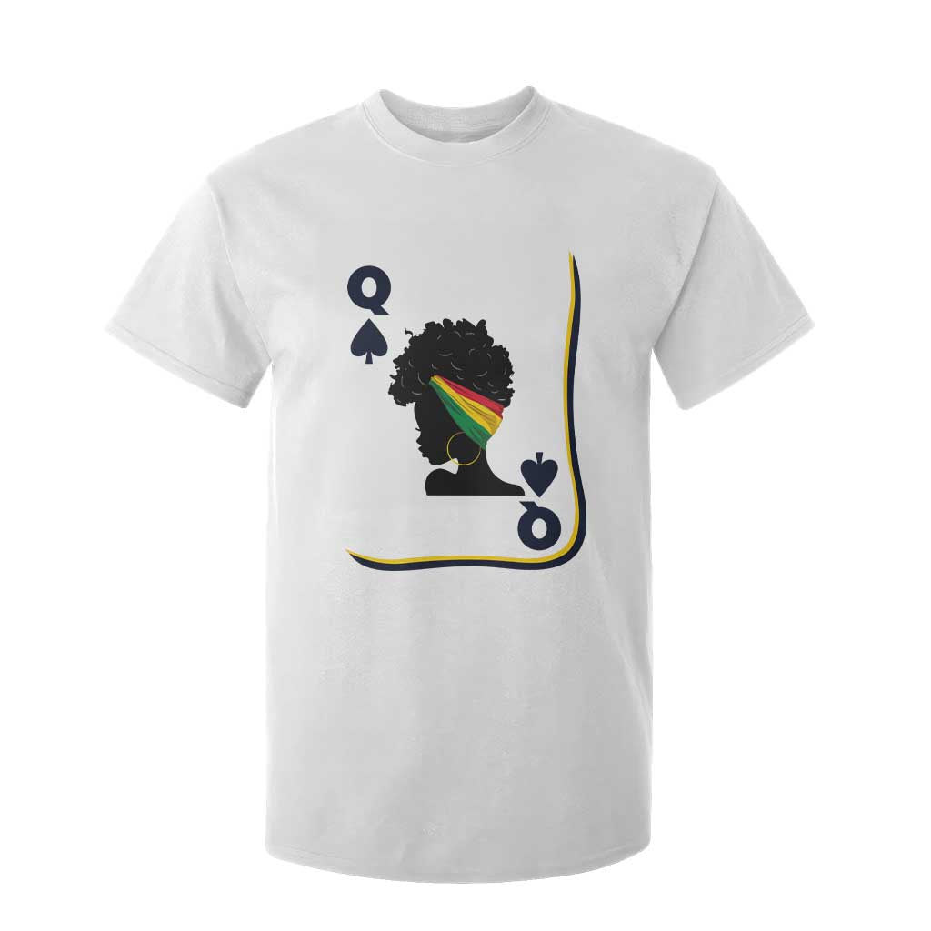 Black Woman Gift T Shirt For Kid Melanin Queen Card - African Pride