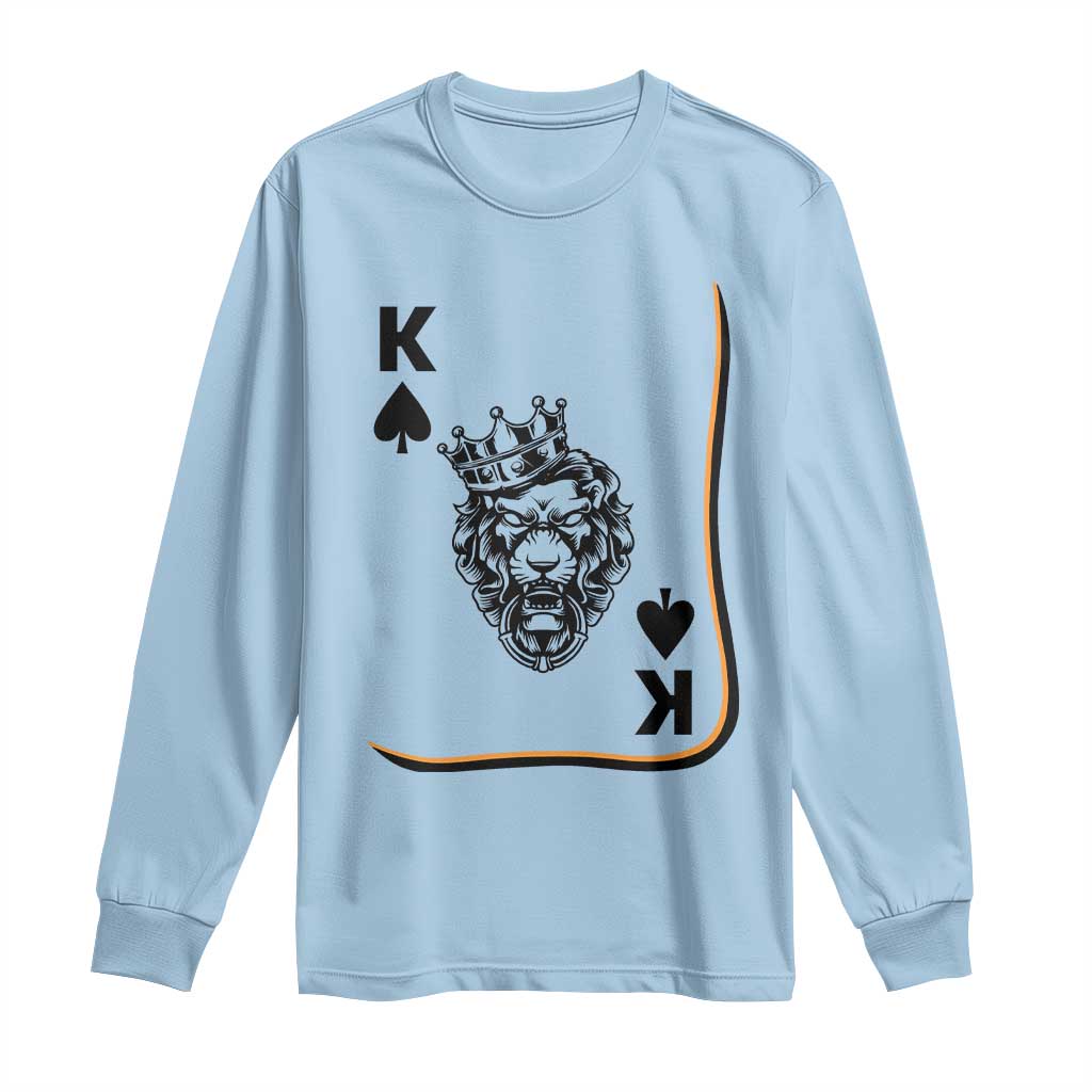 Black King Lion Long Sleeve Shirt African American Black History Month Gift - African Pride