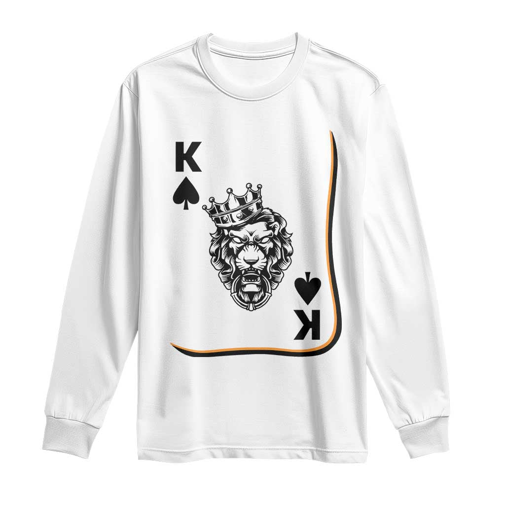 Black King Lion Long Sleeve Shirt African American Black History Month Gift - African Pride