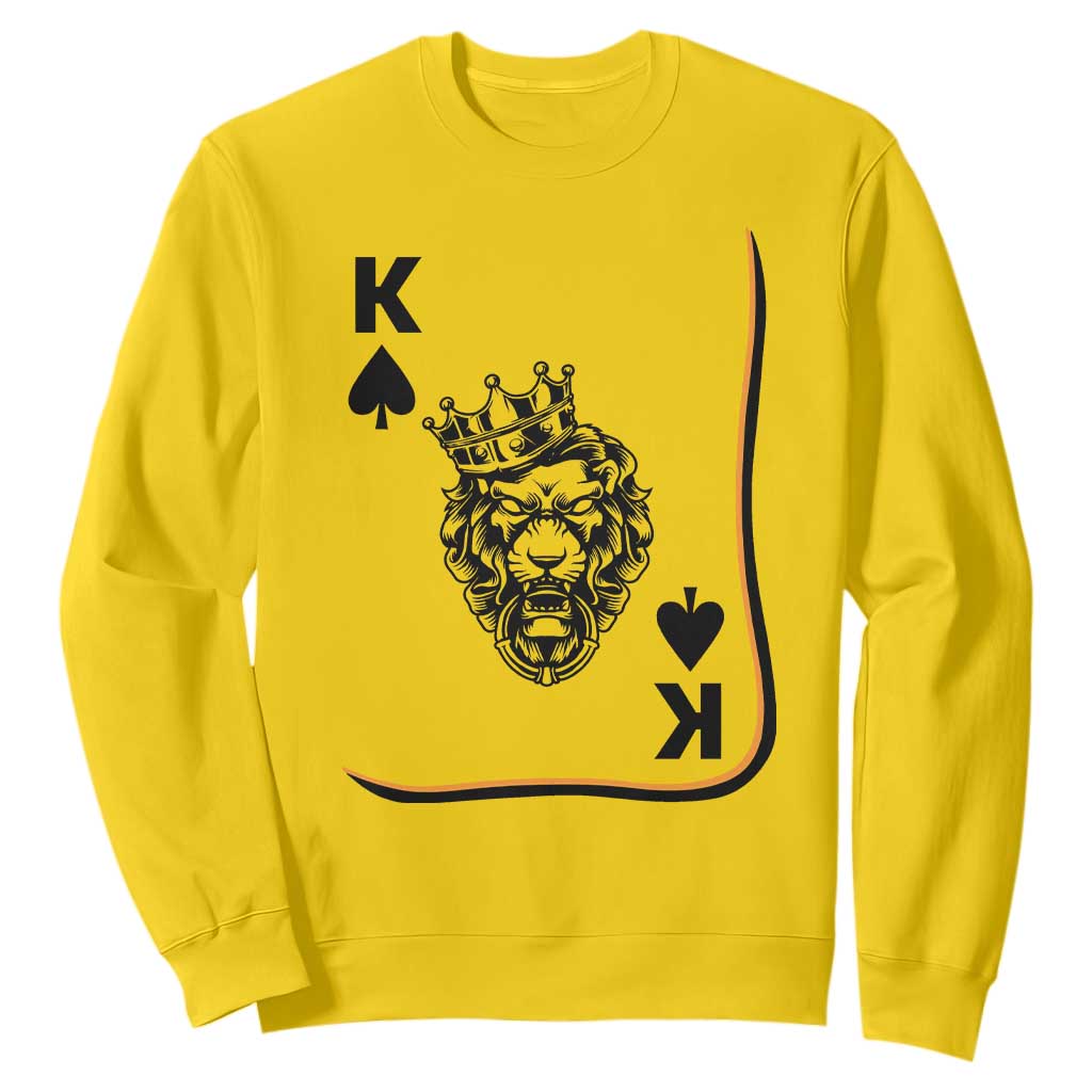 Black King Lion Sweatshirt African American Black History Month Gift - African Pride