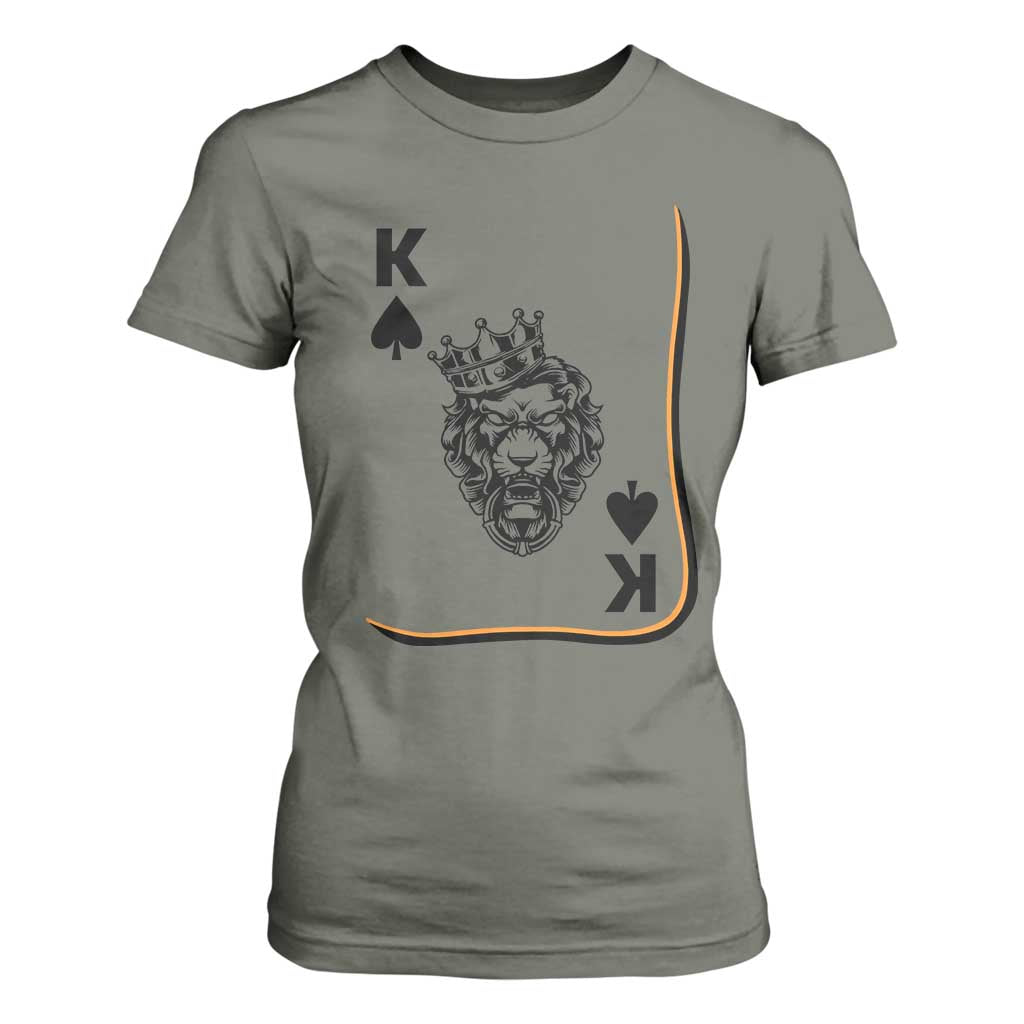Black King Lion T Shirt For Women African American Black History Month Gift - African Pride