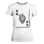 Black King Lion T Shirt For Women African American Black History Month Gift - African Pride
