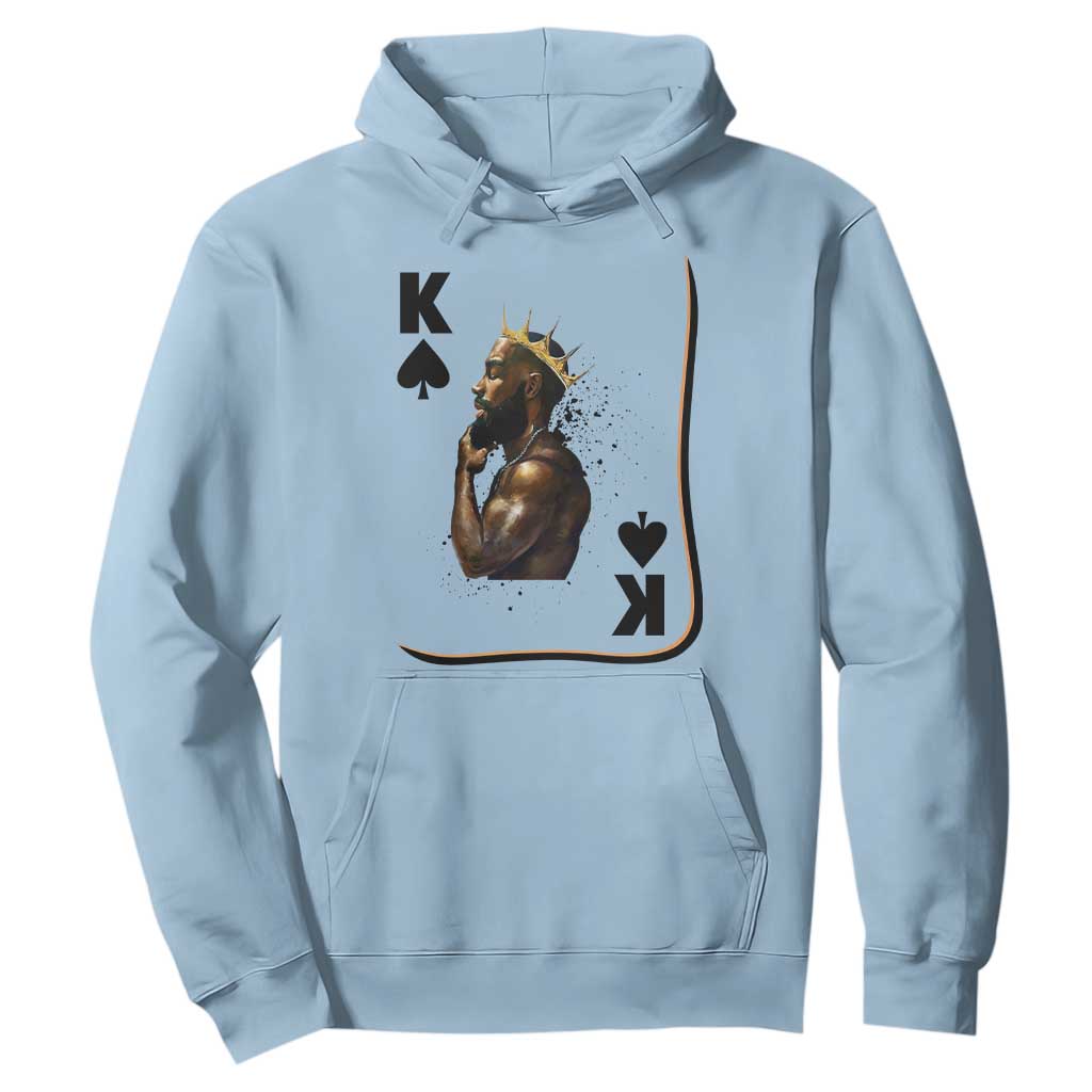 King Of Spades Black Man Hoodie African American Men Pride - African Pride