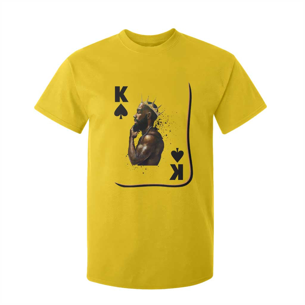 King Of Spades Black Man T Shirt For Kid African American Men Pride - African Pride