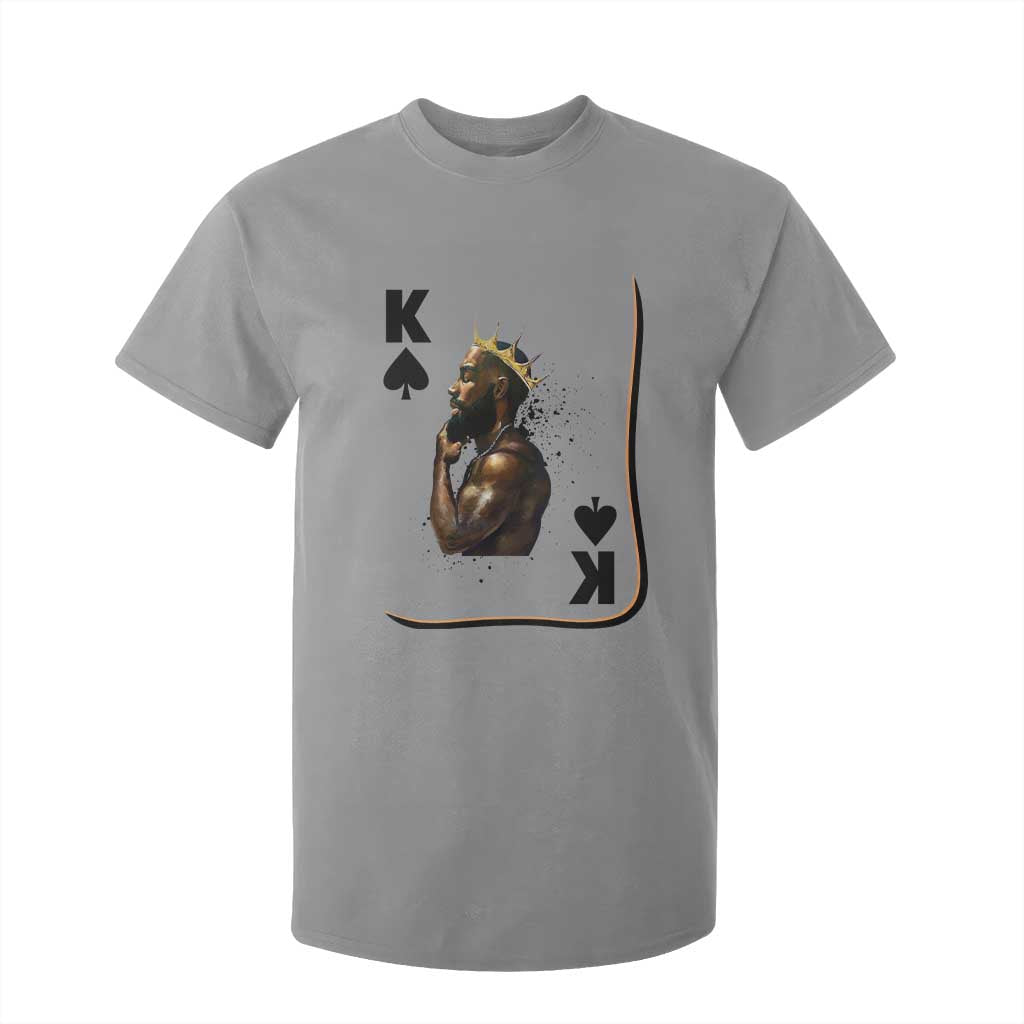 King Of Spades Black Man T Shirt For Kid African American Men Pride - African Pride