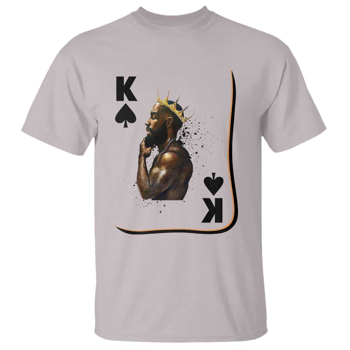 King Of Spades Black Man T Shirt African American Men Pride - African Pride