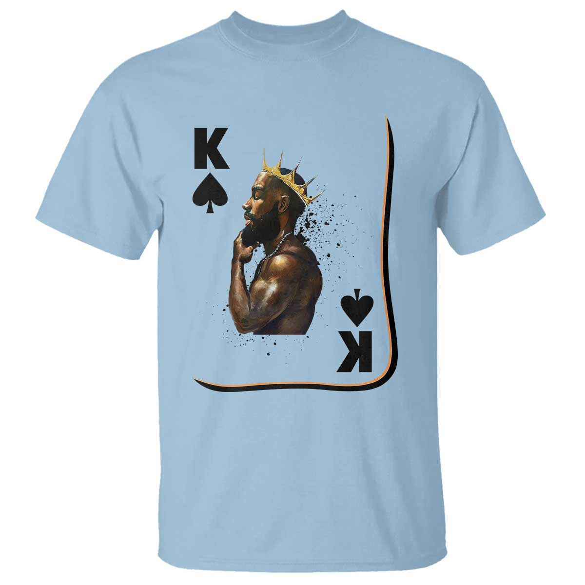 King Of Spades Black Man T Shirt African American Men Pride - African Pride