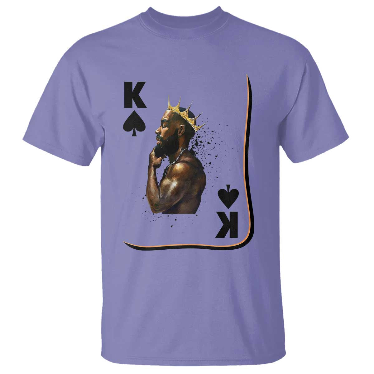 King Of Spades Black Man T Shirt African American Men Pride - African Pride