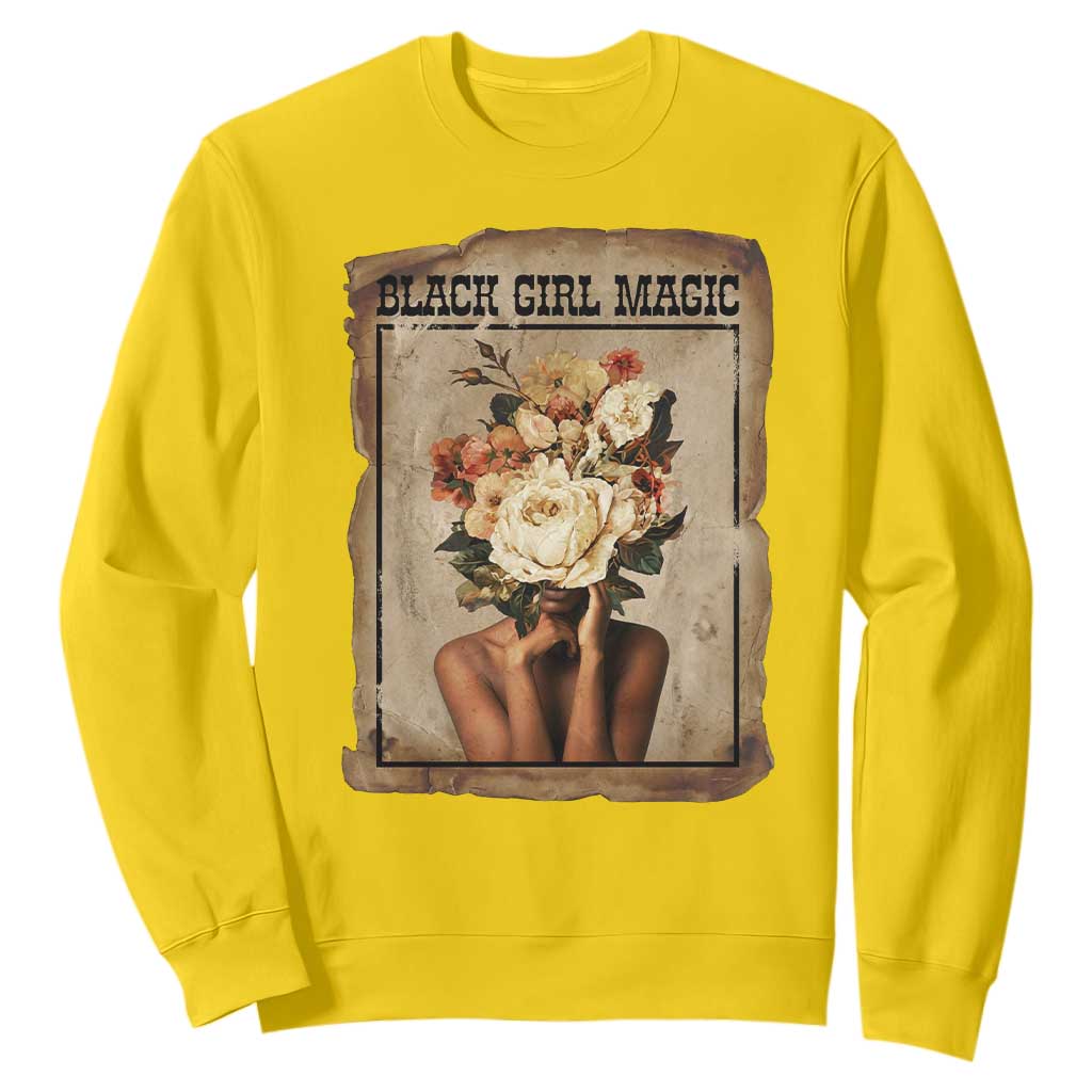 Black Girl Magic Sweatshirt Feminist Black Women In History - African Pride