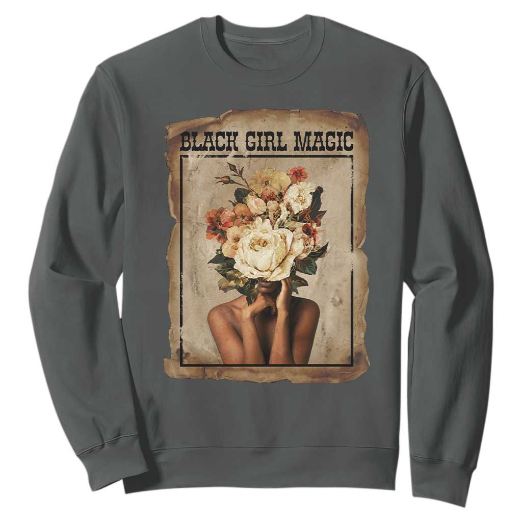 Black Girl Magic Sweatshirt Feminist Black Women In History - African Pride