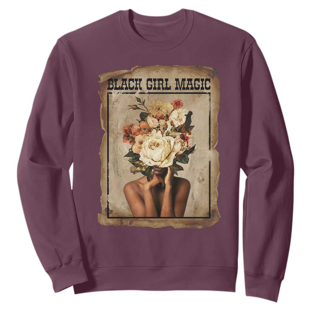 Black Girl Magic Sweatshirt Feminist Black Women In History - African Pride