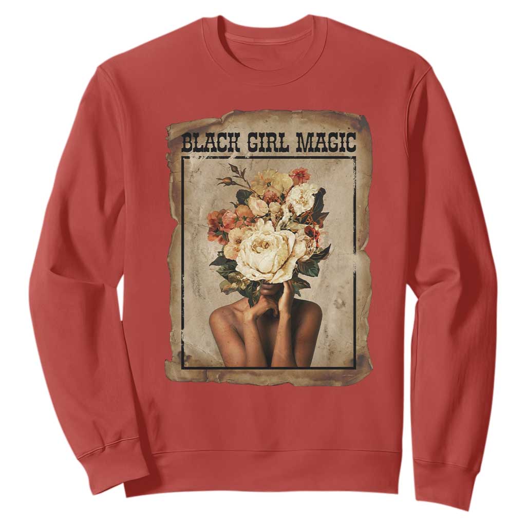 Black Girl Magic Sweatshirt Feminist Black Women In History - African Pride