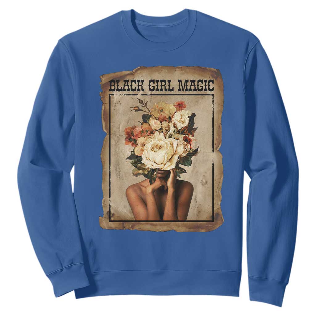 Black Girl Magic Sweatshirt Feminist Black Women In History - African Pride