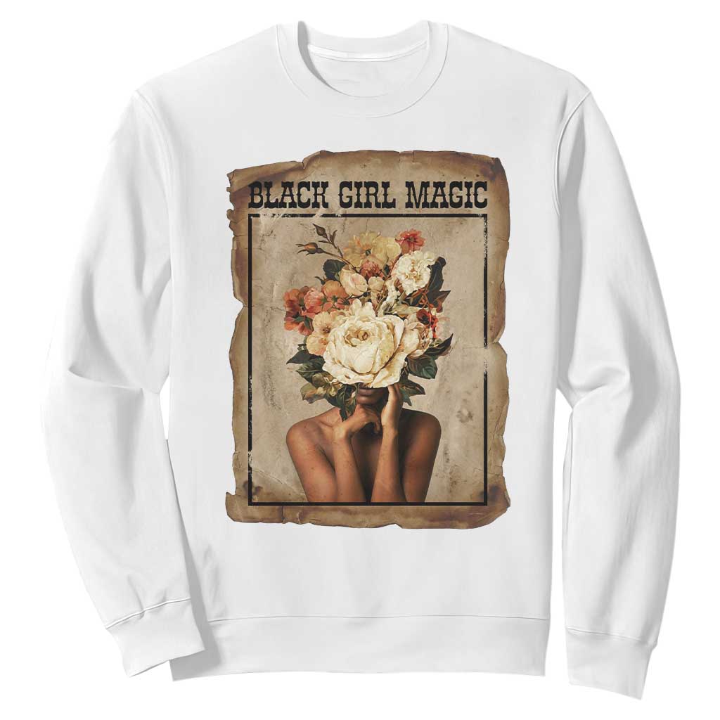 Black Girl Magic Sweatshirt Feminist Black Women In History - African Pride
