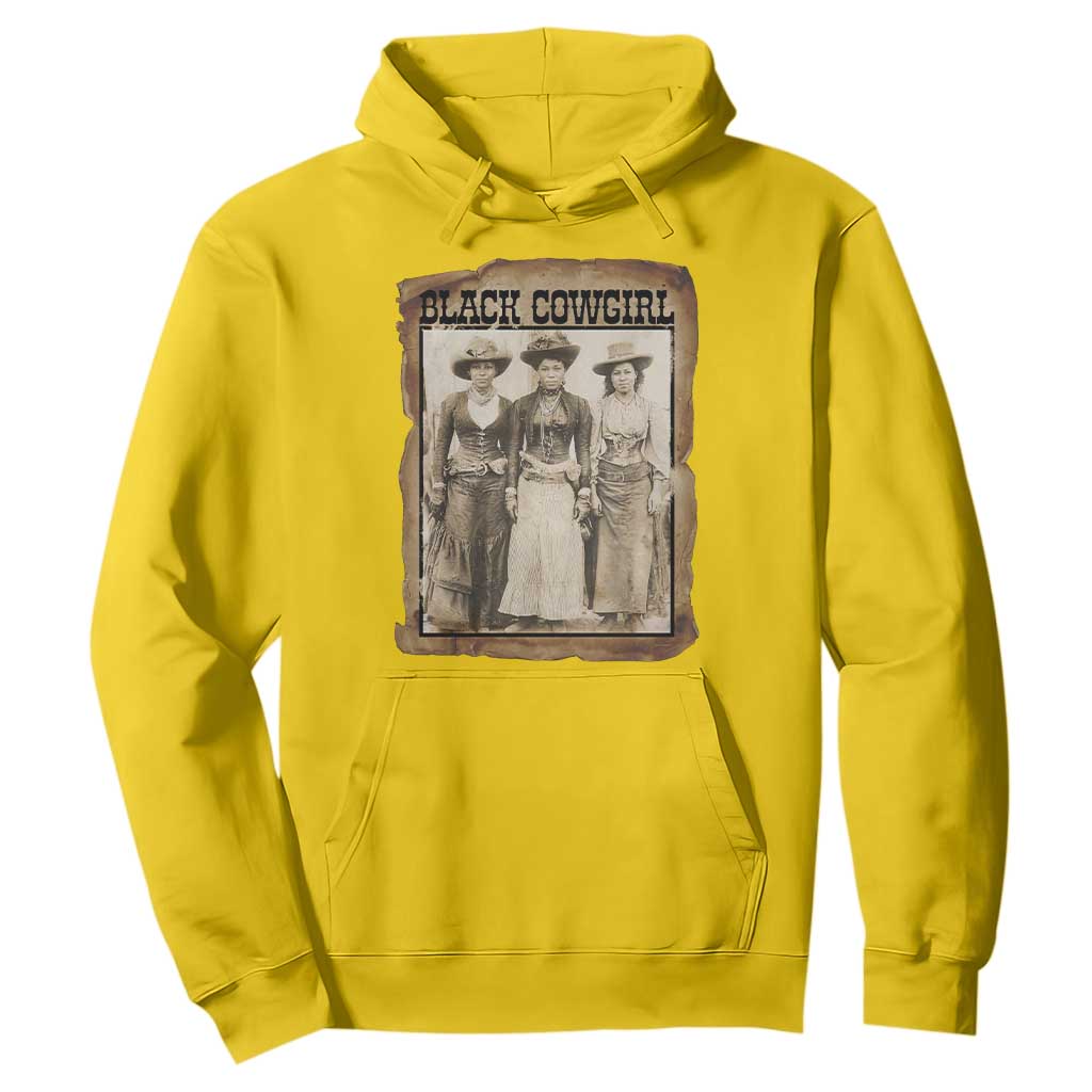 Black Cowgirl Pride Hoodie Western Black History Month Gift - African Pride