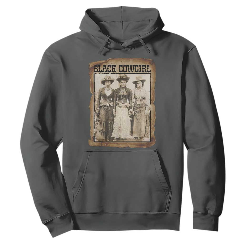 Black Cowgirl Pride Hoodie Western Black History Month Gift - African Pride
