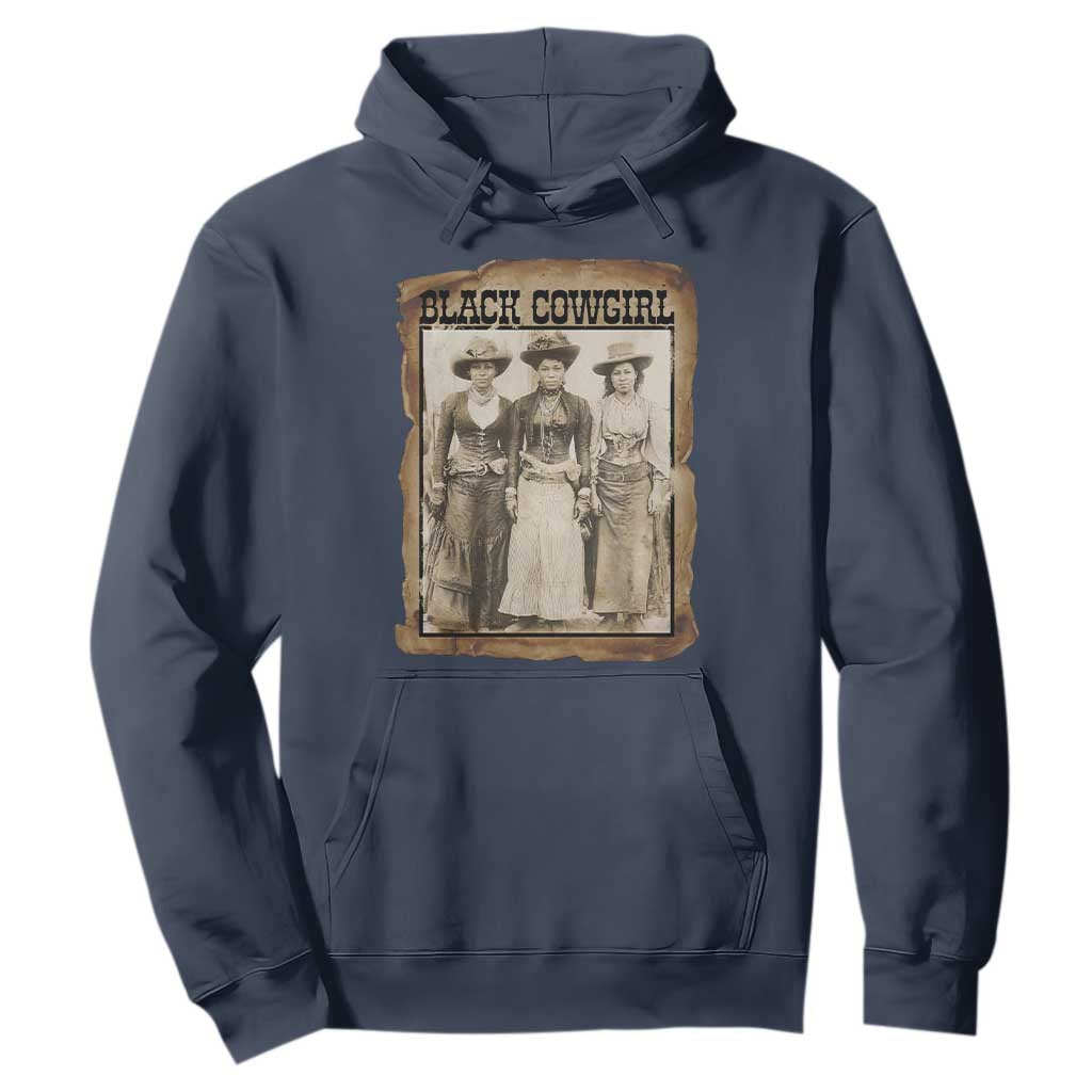 Black Cowgirl Pride Hoodie Western Black History Month Gift - African Pride