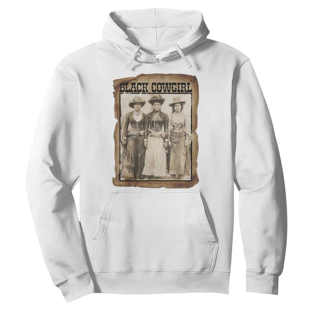 Black Cowgirl Pride Hoodie Western Black History Month Gift - African Pride