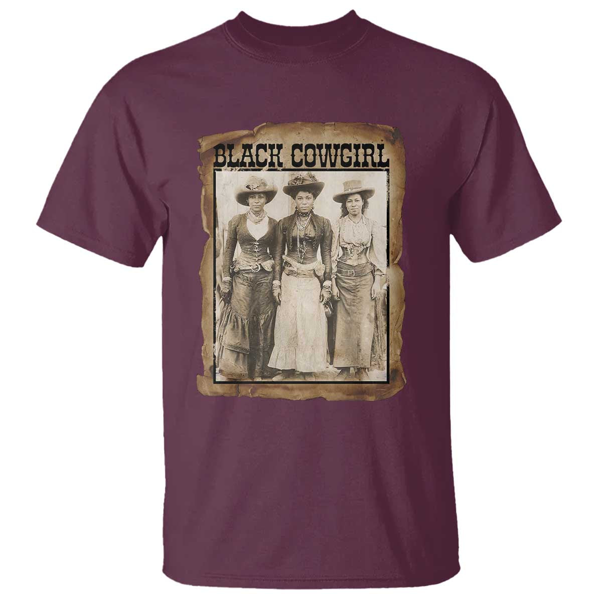 Black Cowgirl Pride T Shirt Western Black History Month Gift - African Pride