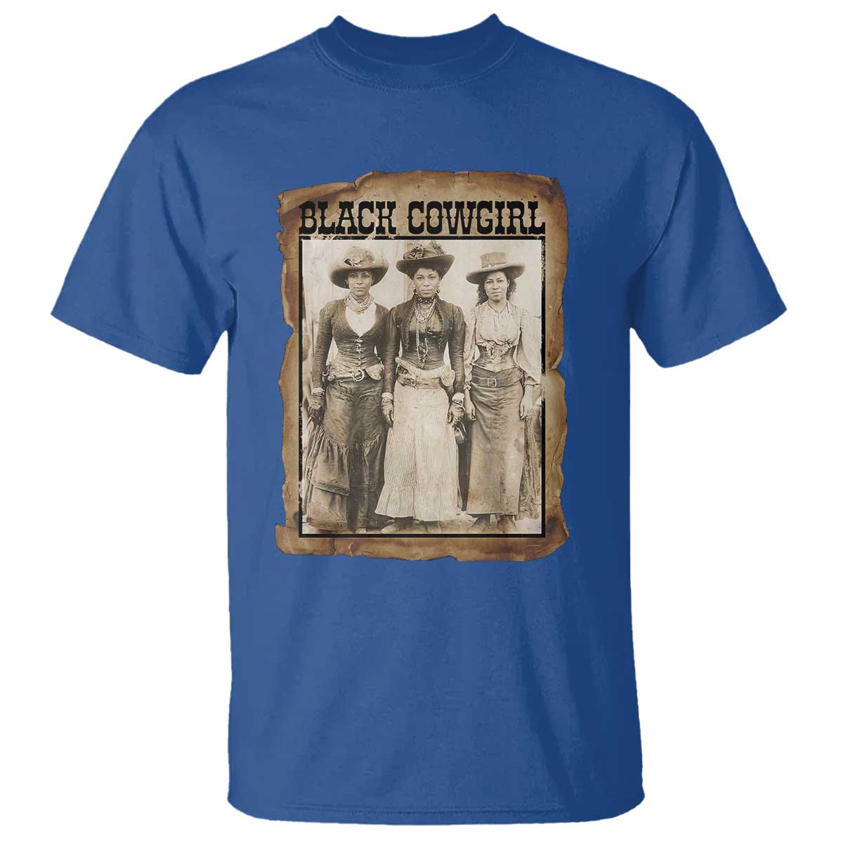 Black Cowgirl Pride T Shirt Western Black History Month Gift - African Pride