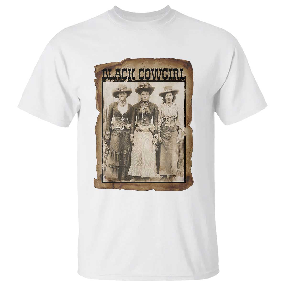 Black Cowgirl Pride T Shirt Western Black History Month Gift - African Pride