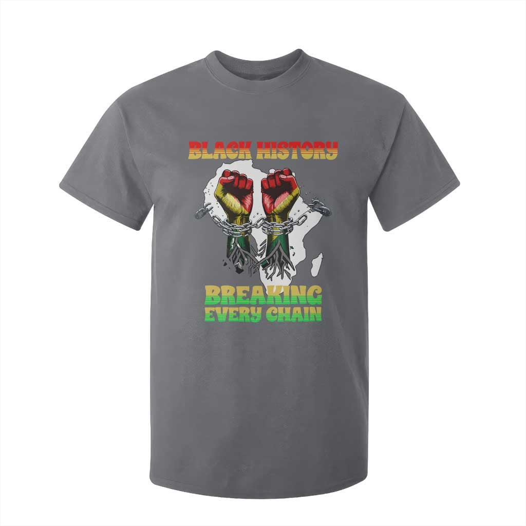 African American Civil Rights Gift T Shirt For Kid Breaking Every Chain - African Pride