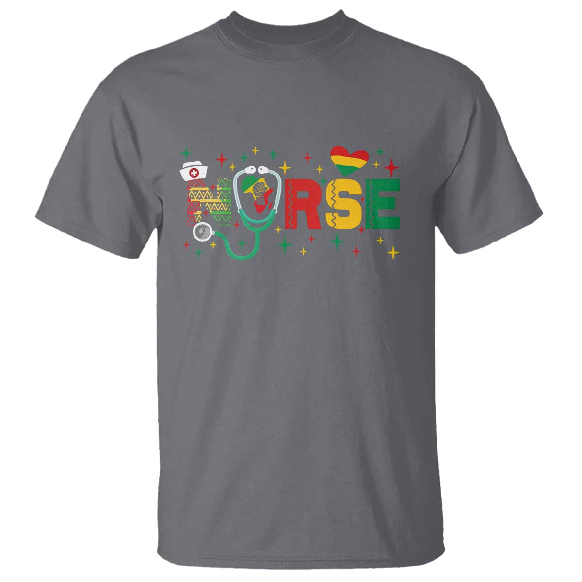 Proud Black Nurse T Shirt Black History Month Gift - African Pride