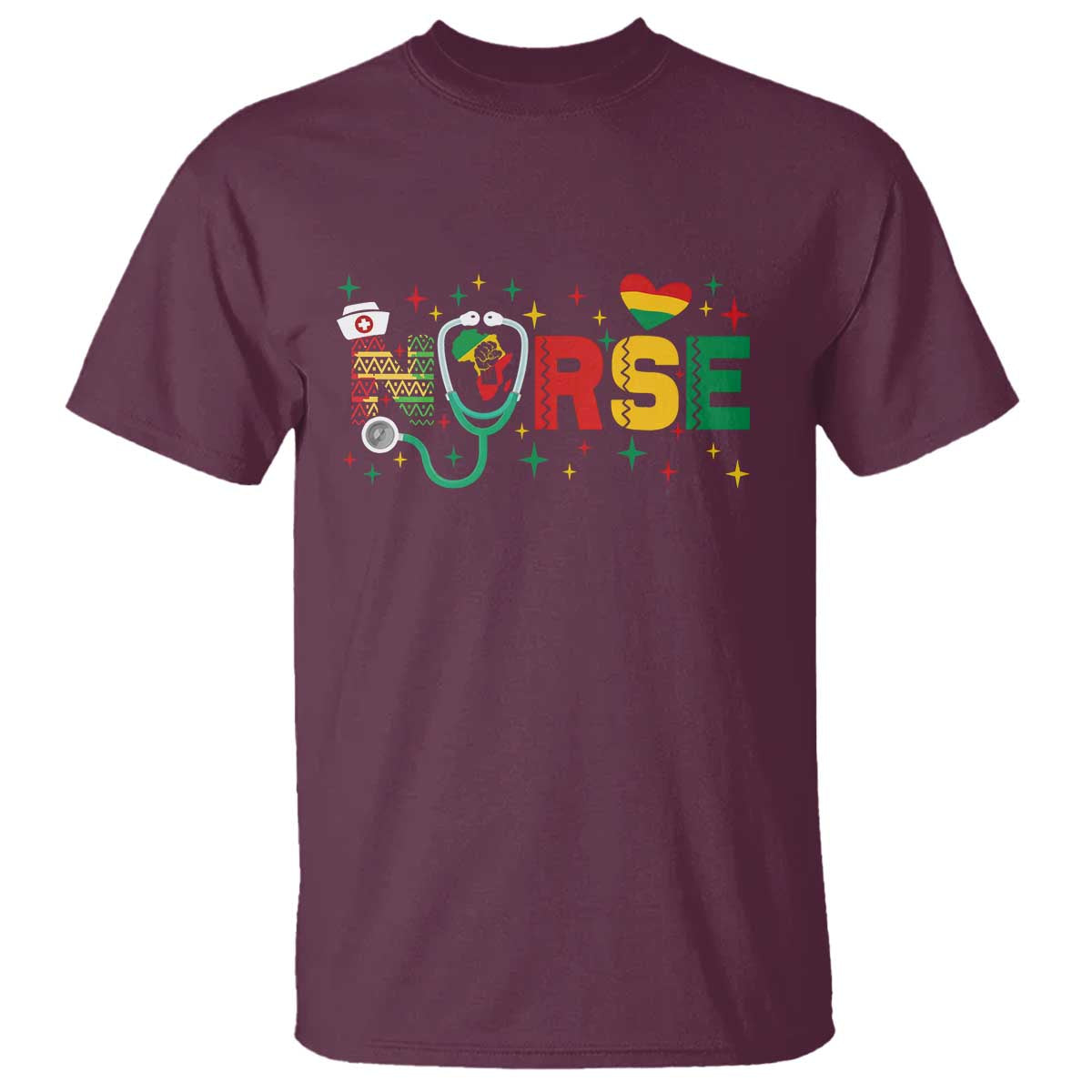 Proud Black Nurse T Shirt Black History Month Gift - African Pride