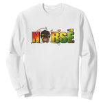 Proud Black Nurse Sweatshirt Black History Month Healthcare Gift - African Pride