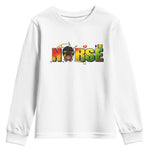 Proud Black Nurse Youth Sweatshirt Black History Month Healthcare Gift - African Pride