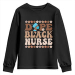 Dope Black Nurse Youth Sweatshirt African American Black Nurse Gift - African Pride