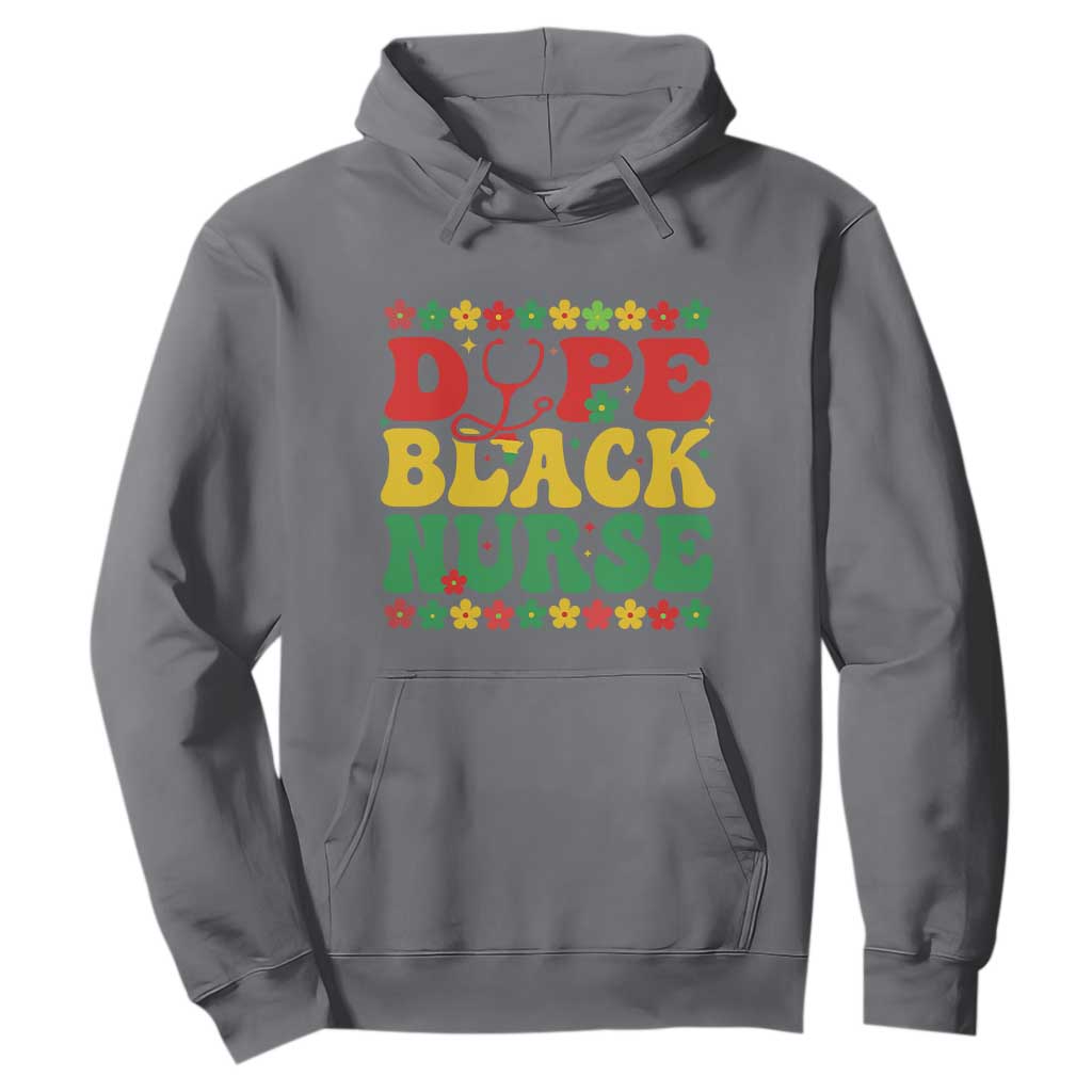 Melanin Queen Nursing Black History Month Gift Hoodie Dope Black Nurse