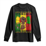 Breaking Every Chain Long Sleeve Shirt Black History Medical Professional Gift - African Pride