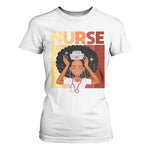 Strong Black Nurse T Shirt For Women Black History Medical Professional Gift - African Pride